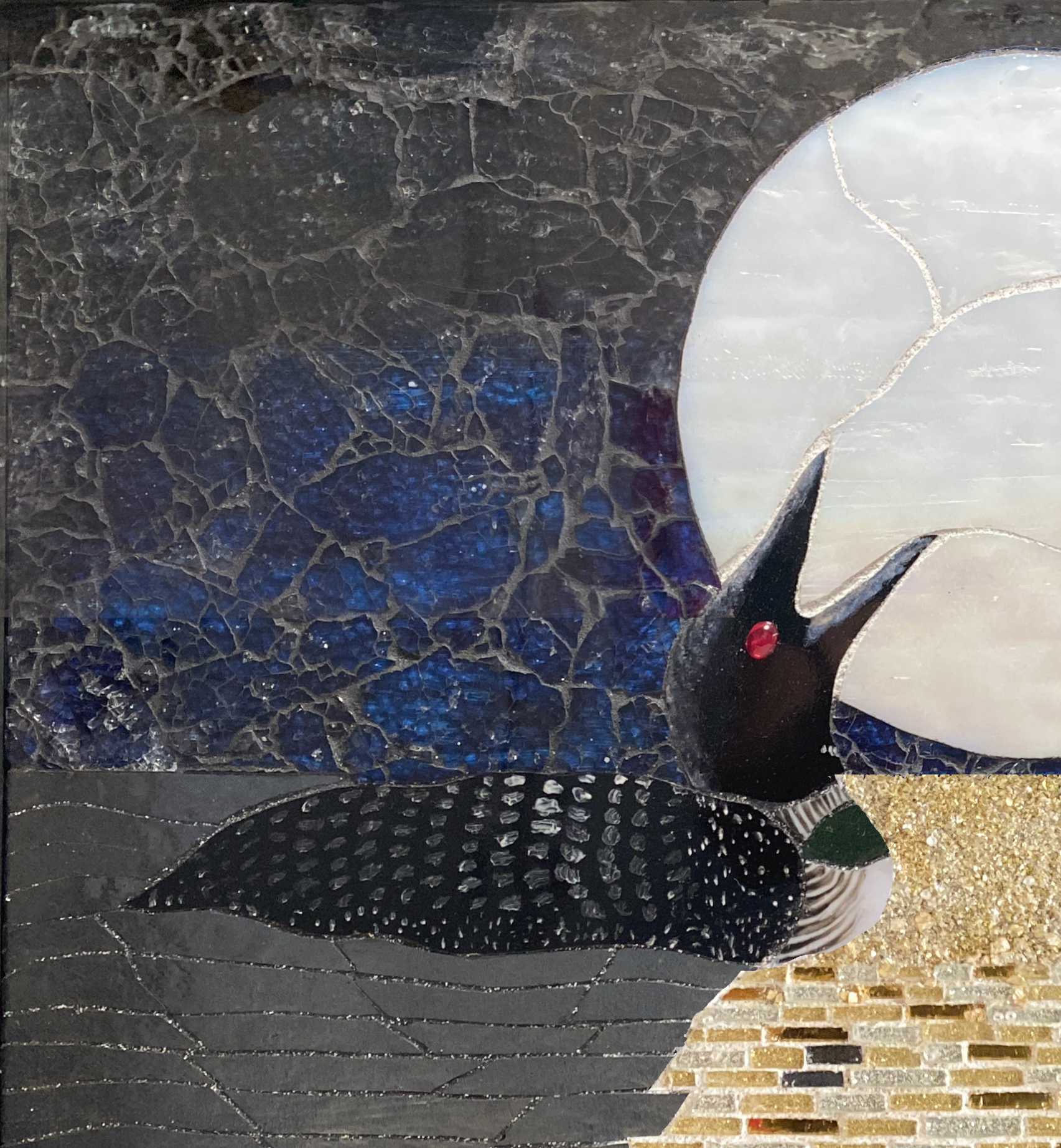 Loons at Night - view 3