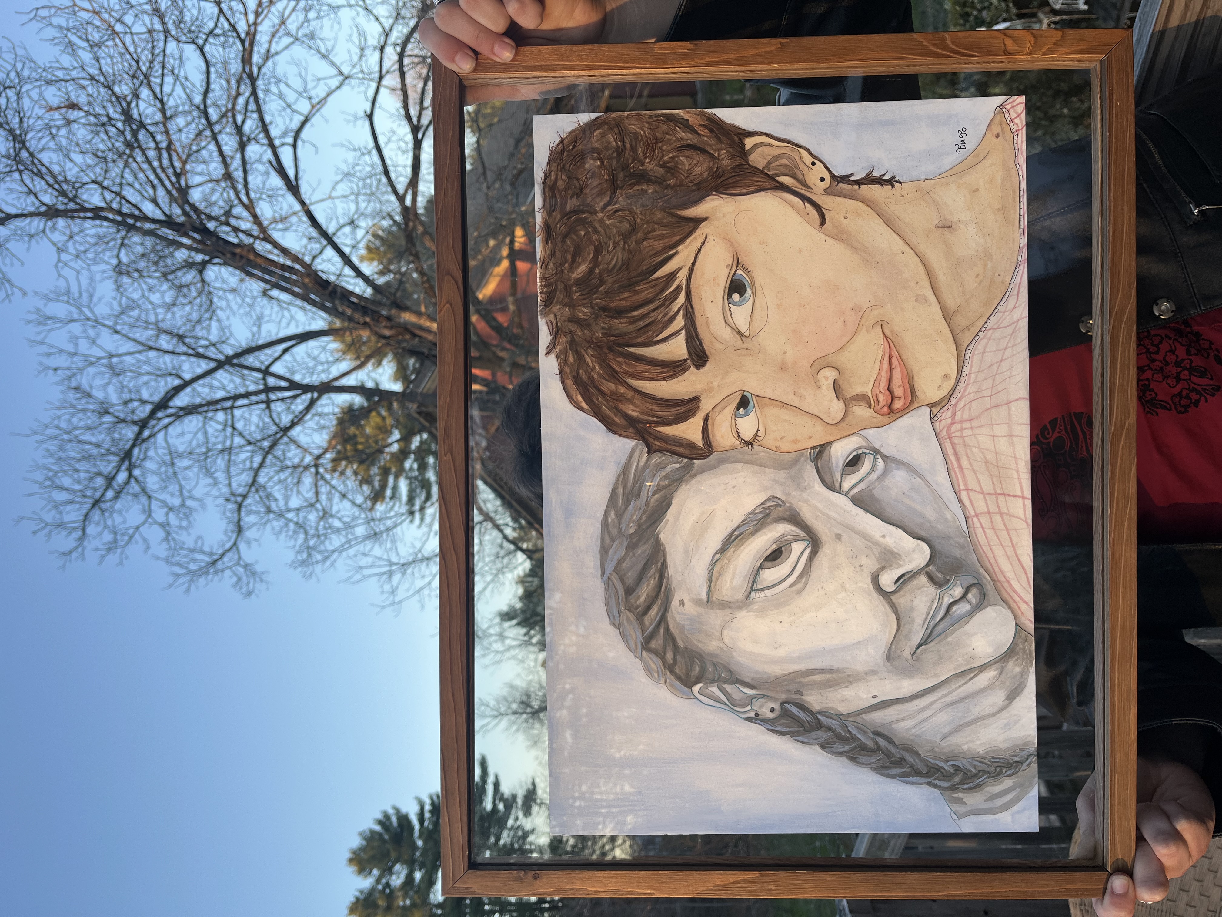 Past and present - view 2