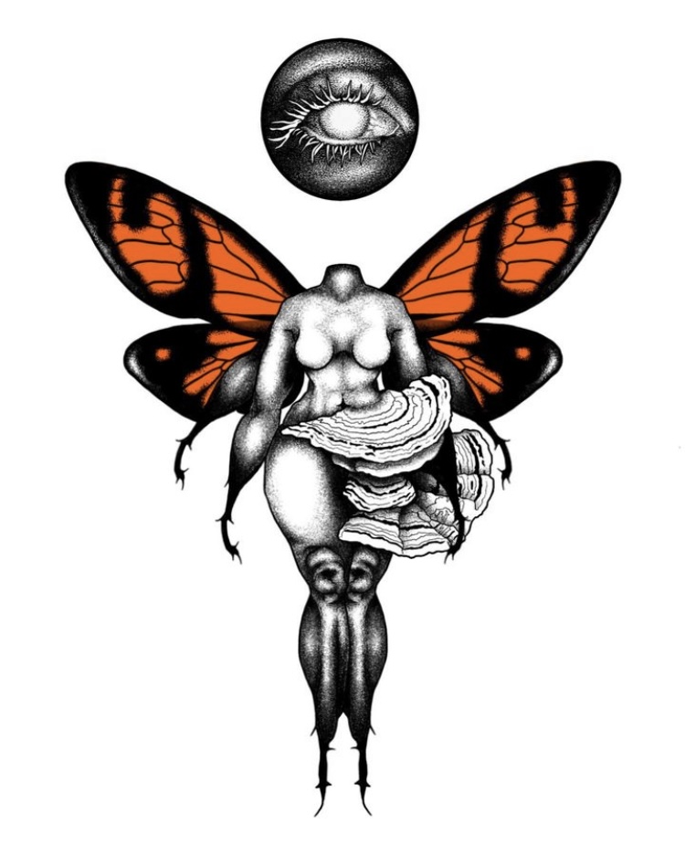 Cicada woman