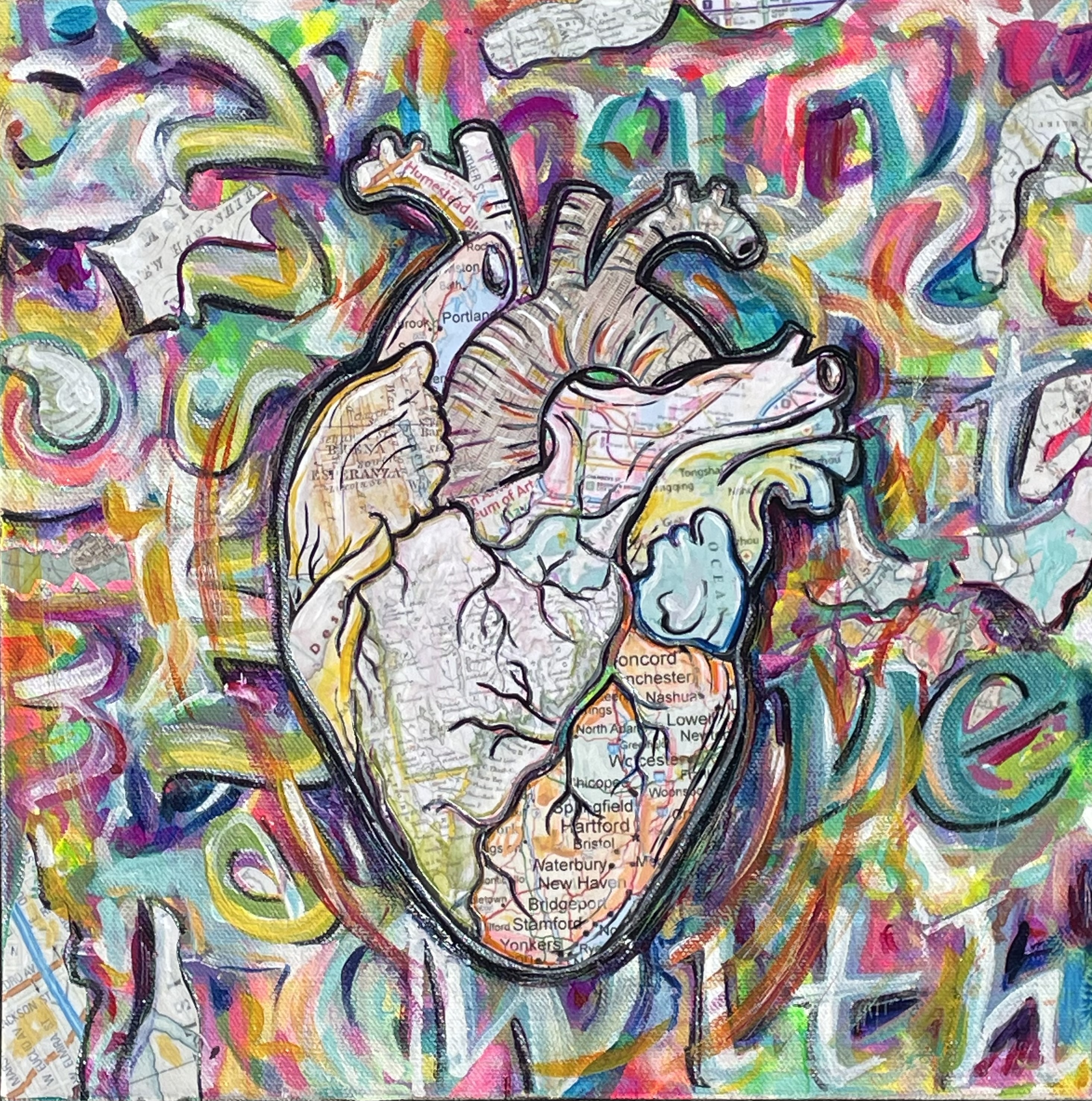 My Heart is a Map of All the People and Places I ever Loved