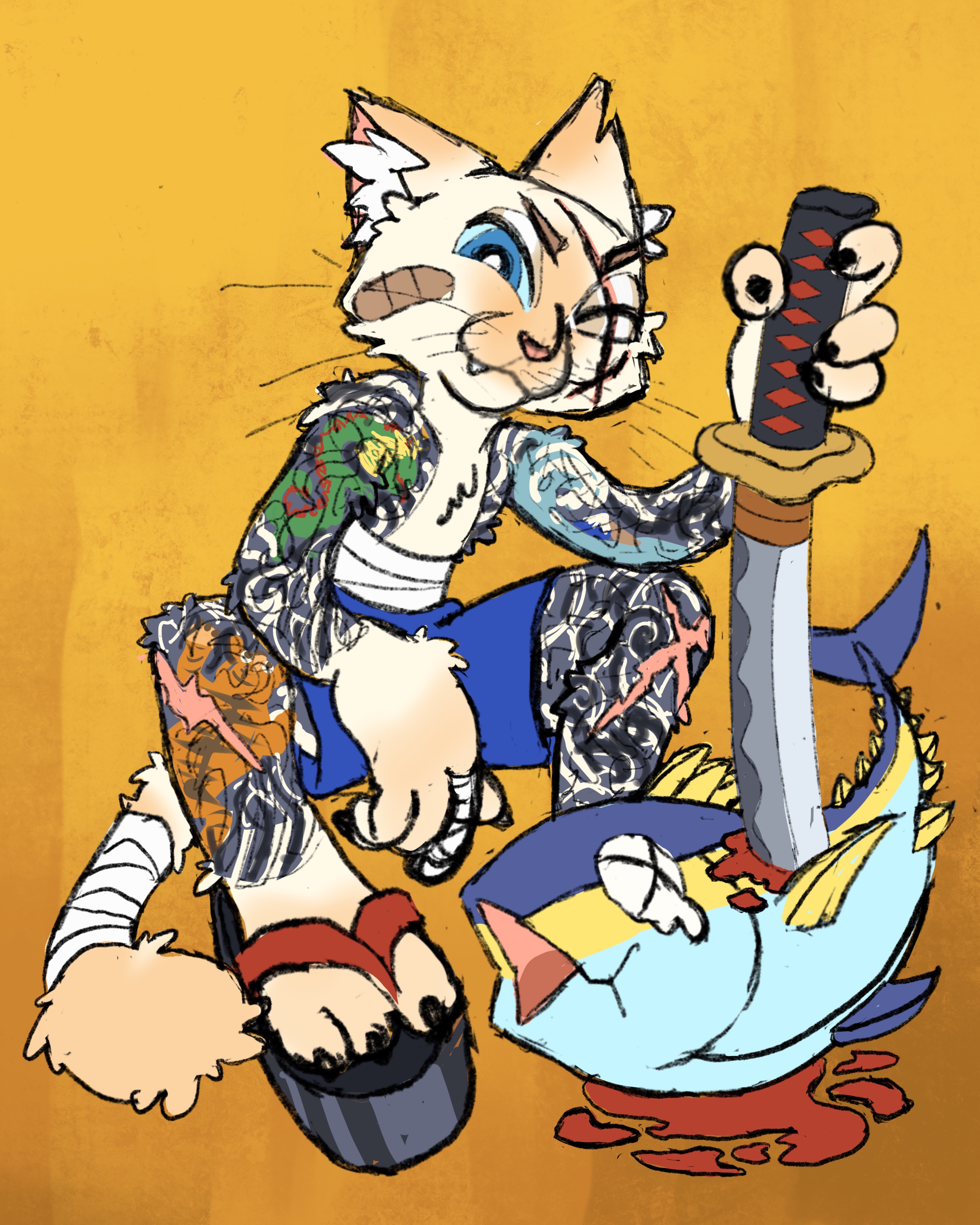 Yakuza Cat